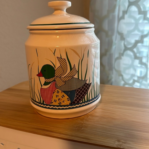 Other - Vintage Japan Rustic Farmhouse CSC small canister